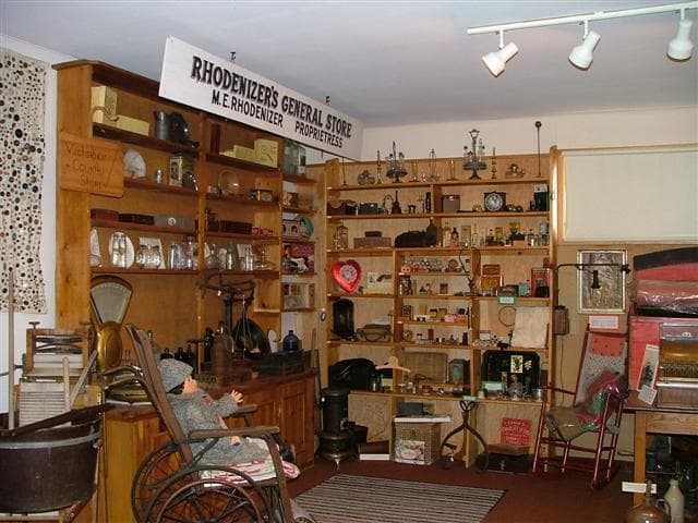 Country Store exhibit