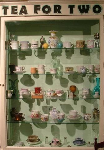 Tea for two setting